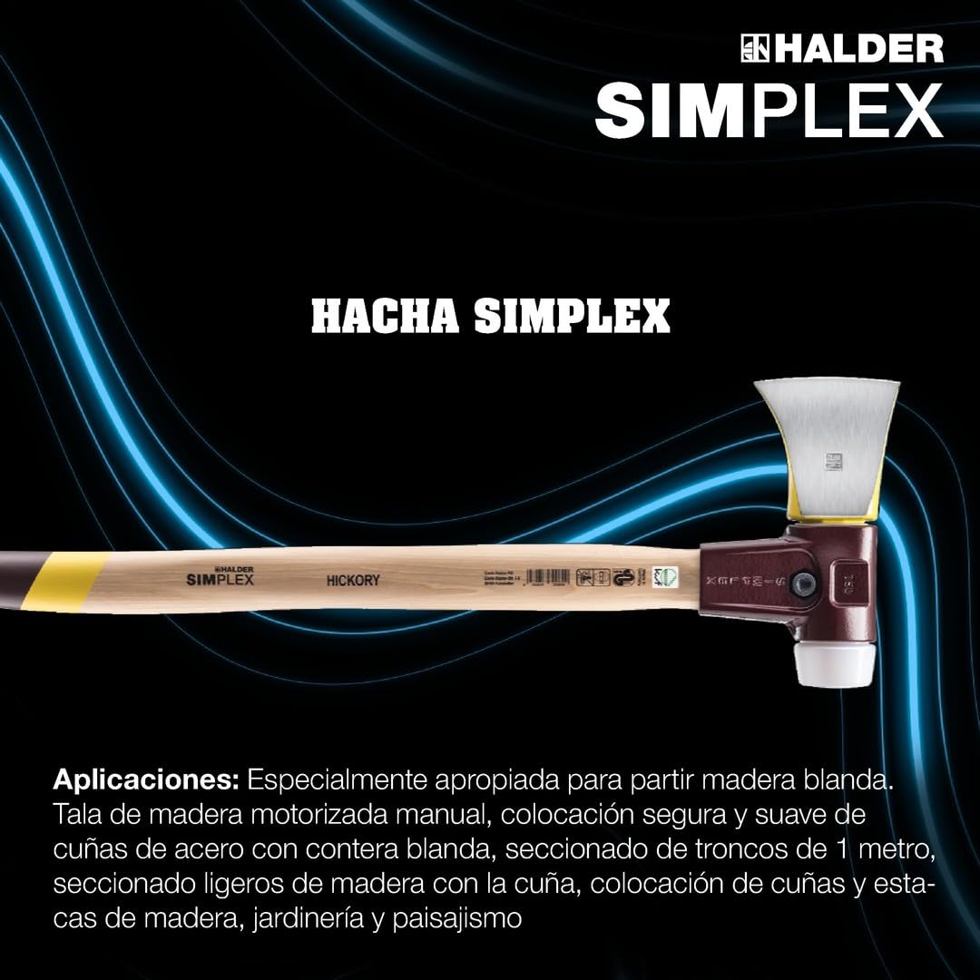 Halder Simplex - Mallo + hacha (100 x 765 mm)