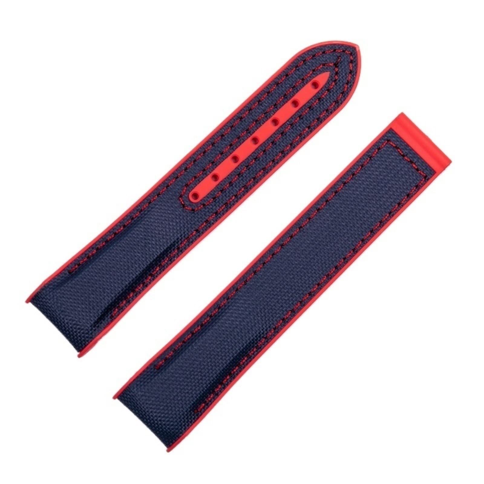 XMKT 20 mm 22 mm nylonowy pasek gumowy do paska Omega Seamaster Planet Ocean zapięcie do paska akcesoria bransoletka łańcuch