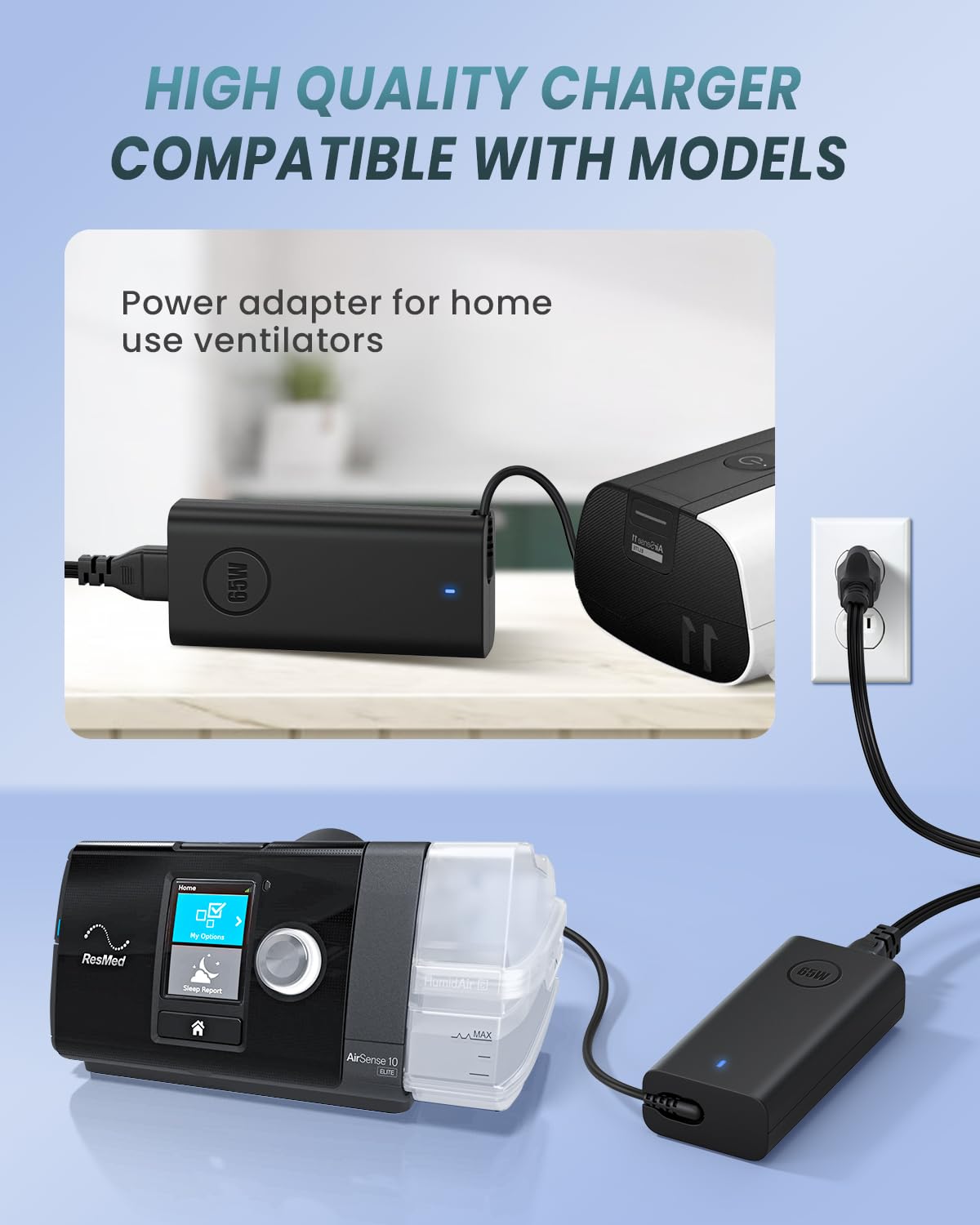 ［CPAP CAR電源　ユーズド］［レスメド社スリープ11シリーズ専用］ CPAP CAR電源 ユーズド］［レスメド社スリープ11シリーズ専用］ CPAP