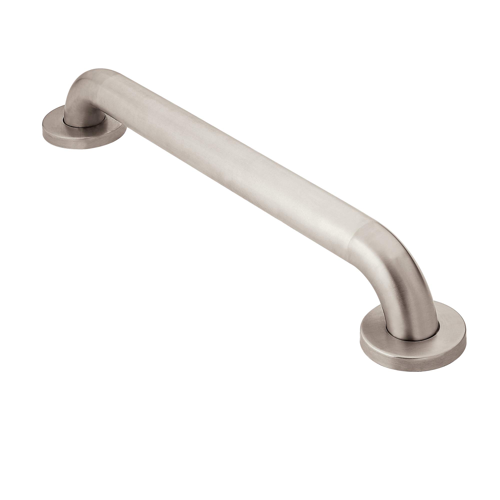 Moen R8942P Home Care 42-Inch Concealed Screw Bath Safety Bathroom Grab Bar, Peened