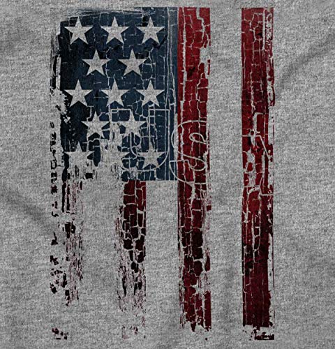 Classic Teaze American Flag Vertical Star Antique Zip Up Hoodie Mens Womens2