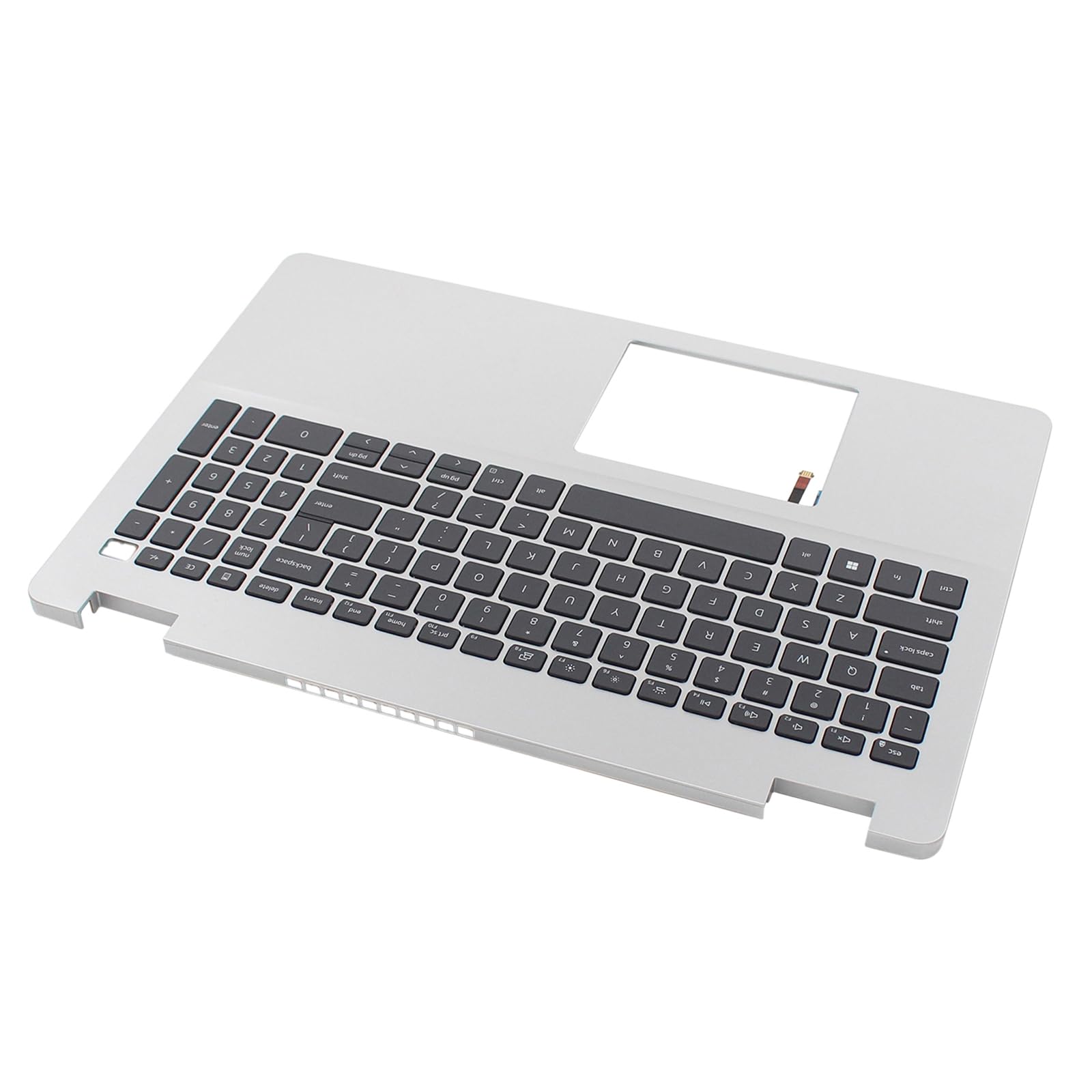 Amazon.com: ApplianPar Silver Palmrest Upper Case Cover with