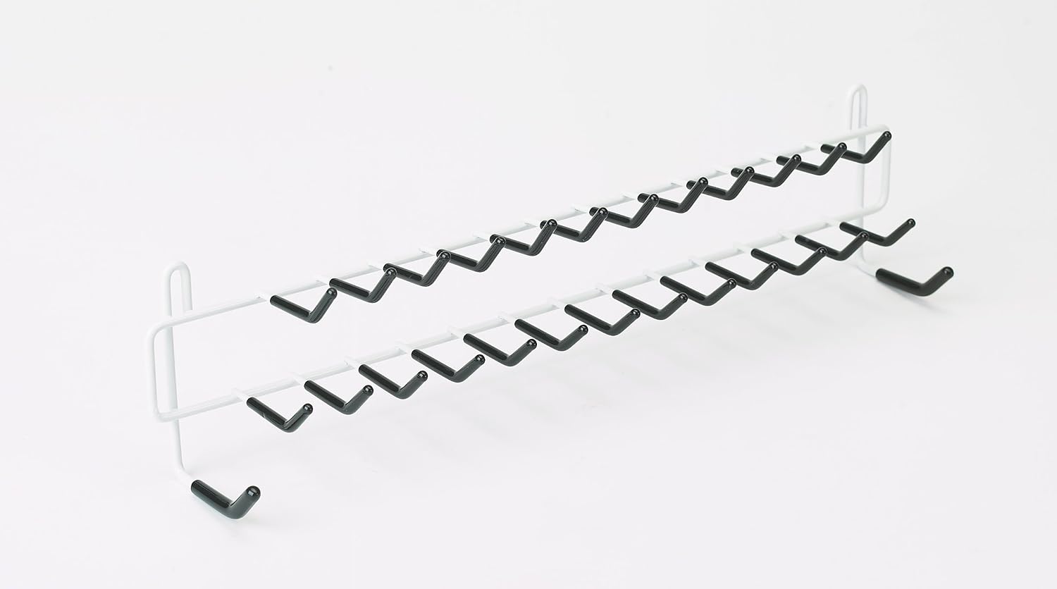 ClosetMaid Epoxy coated steel 8051 Tie and Belt Rack, White, 3.5