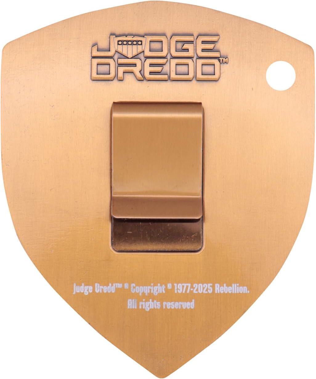 2000 AD - Limited Edition Replica - Judge Dredd Badge
