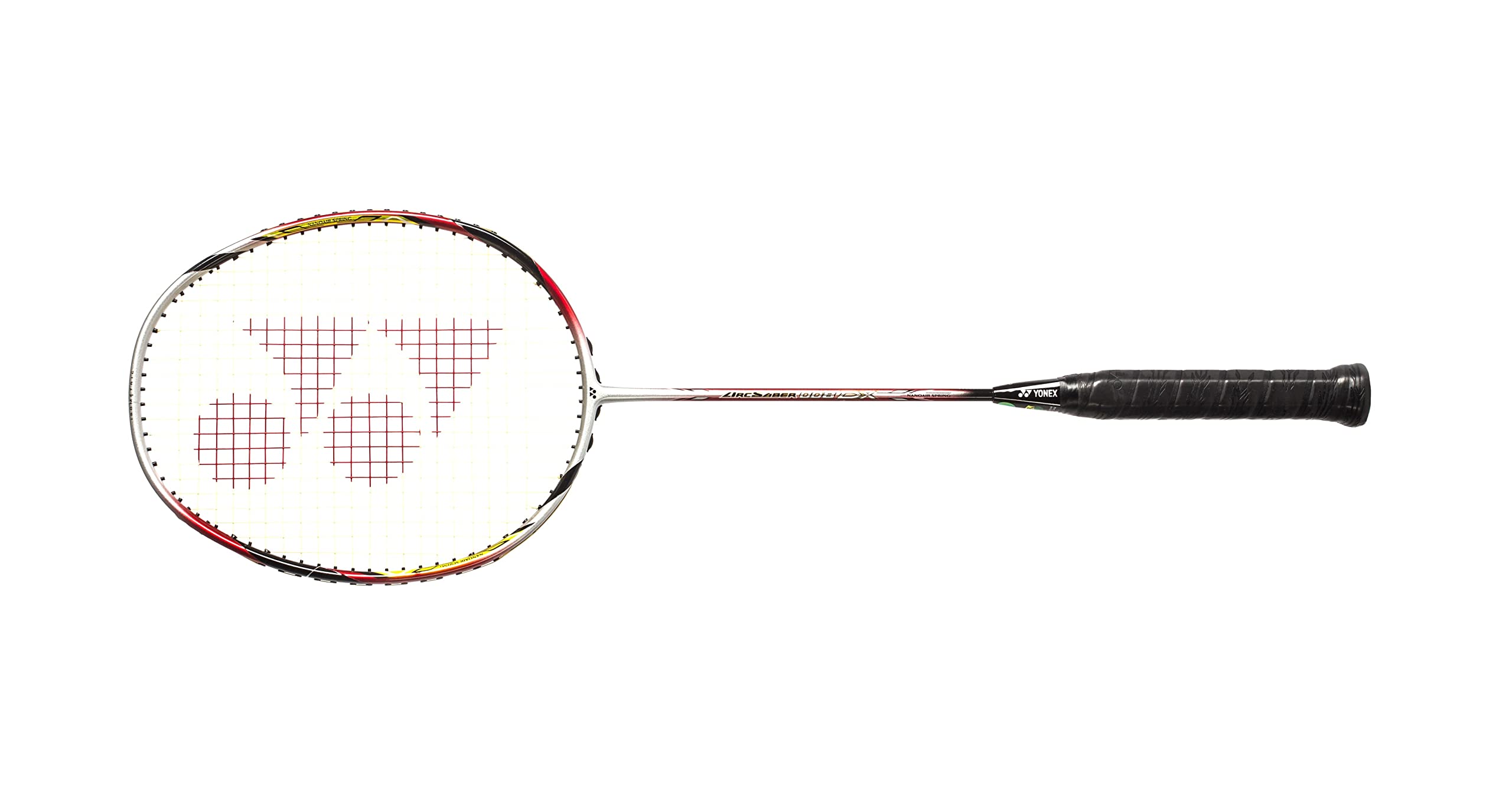 Buy Yonex Arc Saber 008 DX 3U4 Badminton Racket (Silver/Red