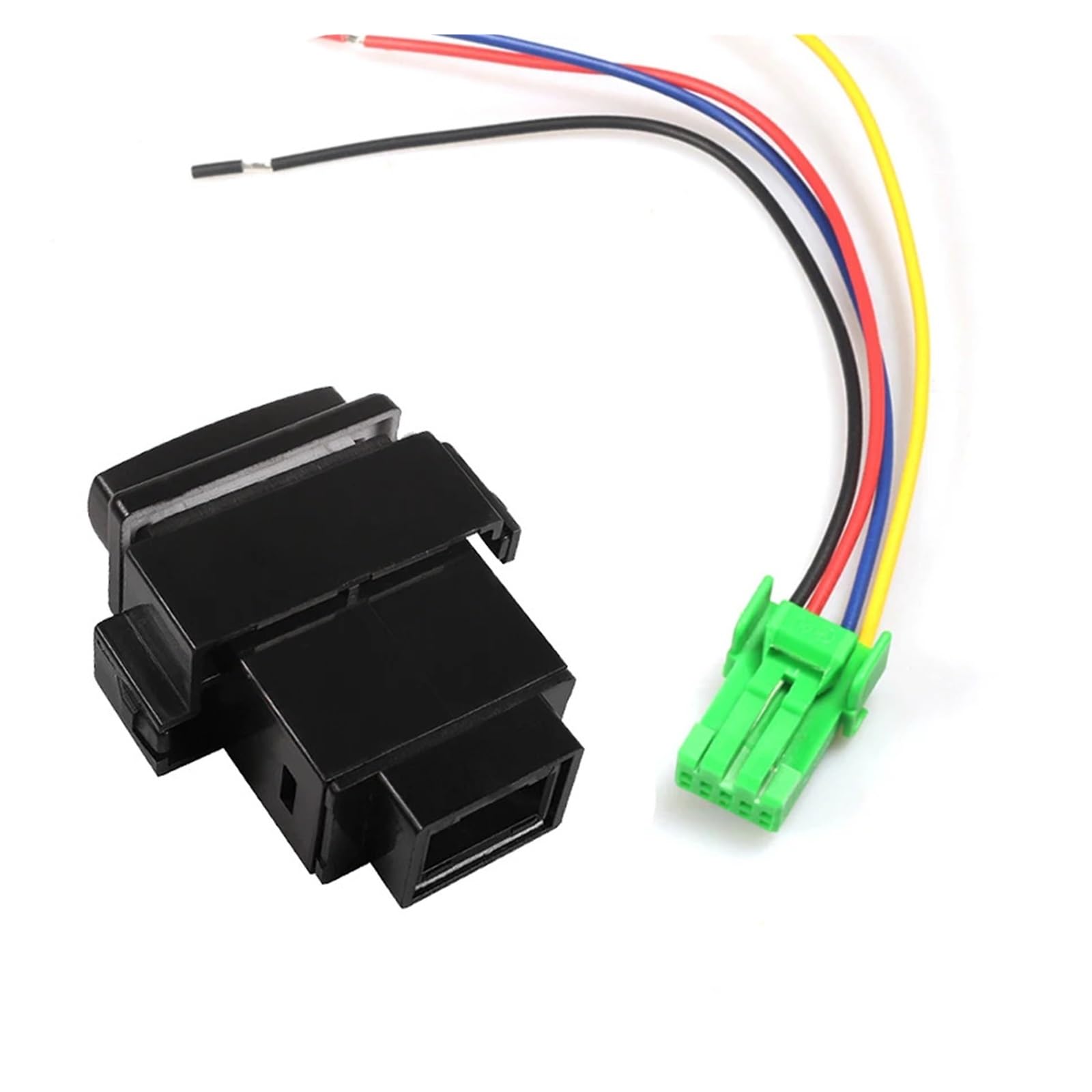 1 Pezzo Interruttore della Luce di Nebbia dell'automobile Misura for Renault Laguna Megane Scenic Twingo Espace Master Trafic Formato 5 Spille ON-off Pulsante 12V