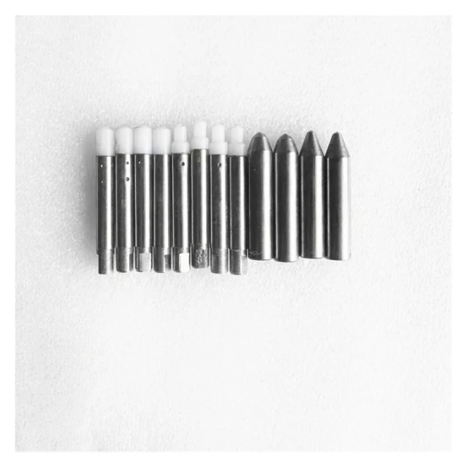 2 piezas de pasta de pulido abrasiva de diamante compatible con la tapa del conjunto de válvula del inyector Common Rail diésel, herramienta de pulido de piezas, varilla de acero(2PCS plastic head ro)