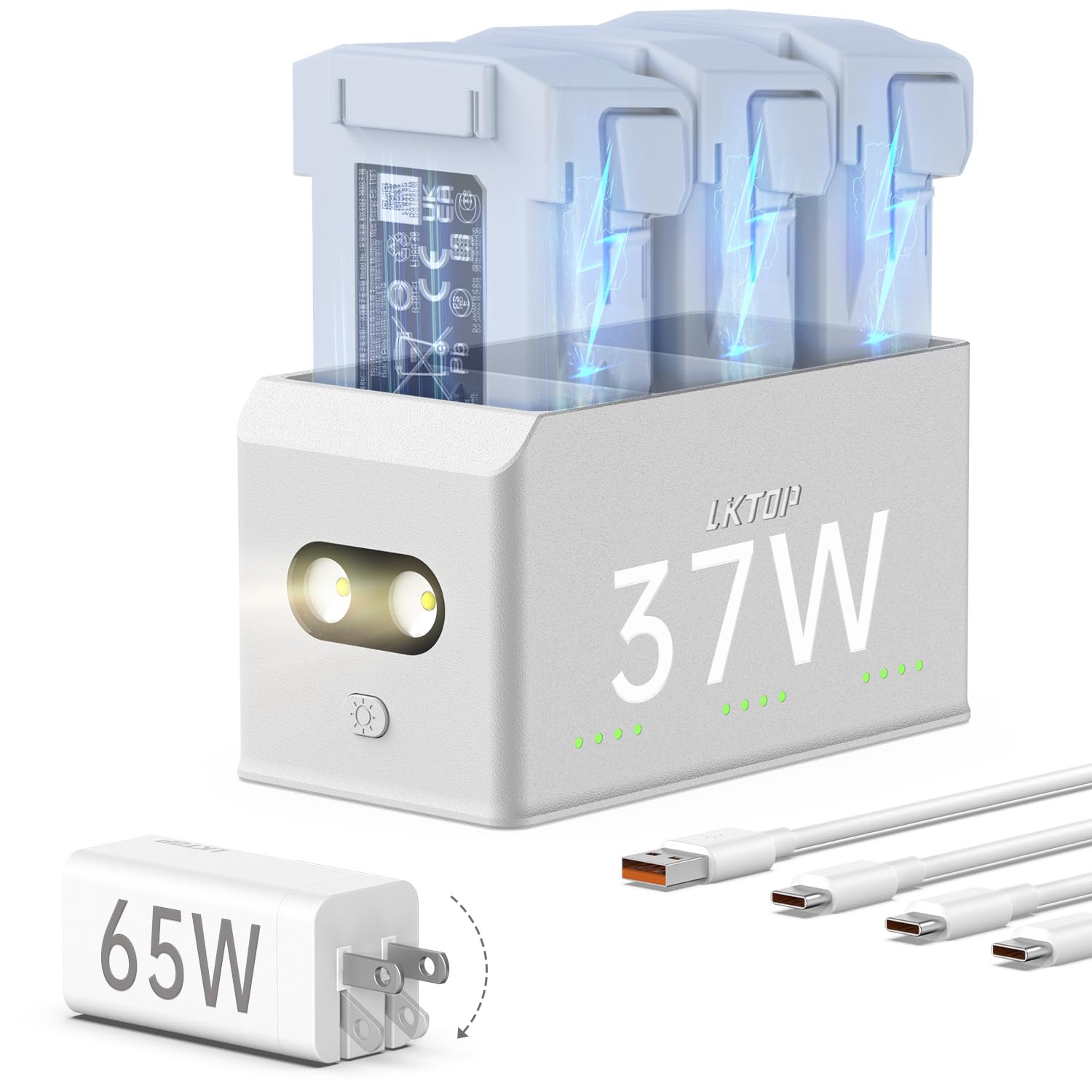 Amazon.com: LKTOP Mini 5 Pro/4 Pro/3 Pro/3 Battery Charging Hub Amazon.com: LKTOP Mini 5 Pro/4 Pro/3 Pro/3 Battery Charging Hub