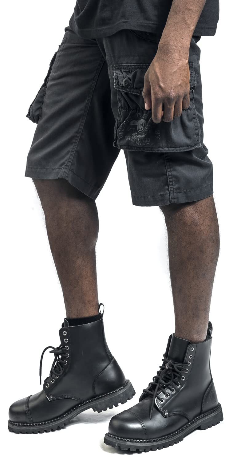 Brandit Soho Frauen Short schwarz Basics 30