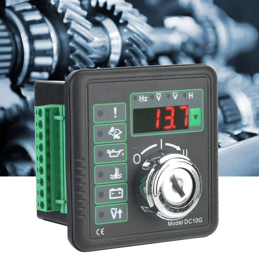 【 2021 nowa oferta 】 Instrukcja obsługi silnika Taidda- sterowanie startem, generator ręczny sterownik silnika DC10G, regulator startu, moduł panelu sterowania, części generatora