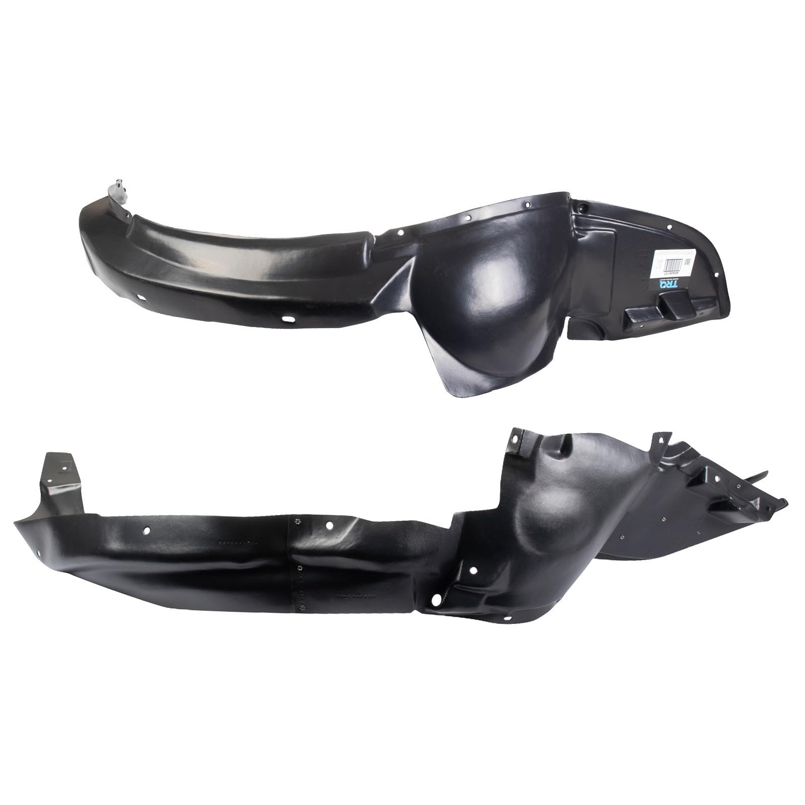 TRQ Front Inner Fender Liner Set | For 2008 Chevrolet Malibu GM1248140 GM1249201