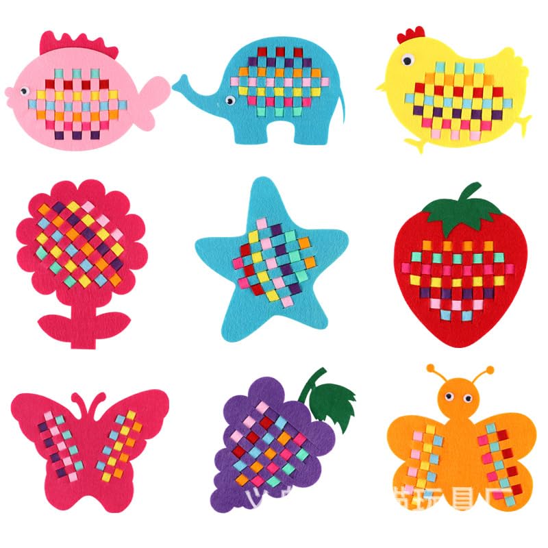 Lishang 6 Piezas Sewing Kit Kids Set Manualidades para Niños Kits DIY Kit Manualidades Niños Aprender a Coser Animal para Principiantes (Animales Marinos)