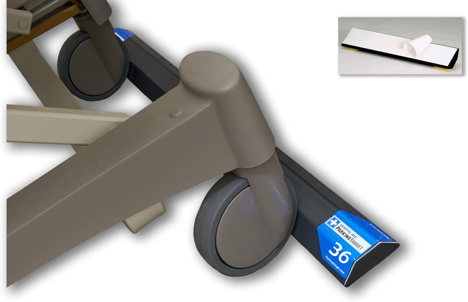 IPI HOB36 Hospital Bed Parking Target 1Pack Protects Hospital and Nursing Home