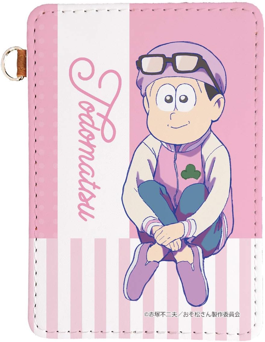 Osomatsu-san 06 Todomatsu Leather Pass Case