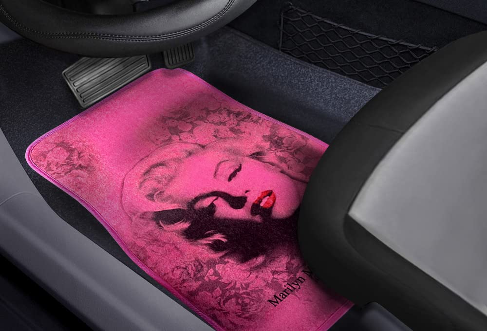 Amazon.com: Pink Marilyn Monroe Print Design Carpet Car SUV Truck