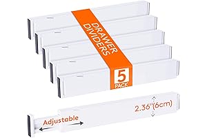 Lifewit Drawer Dividers - Keep Your Belongings Organized