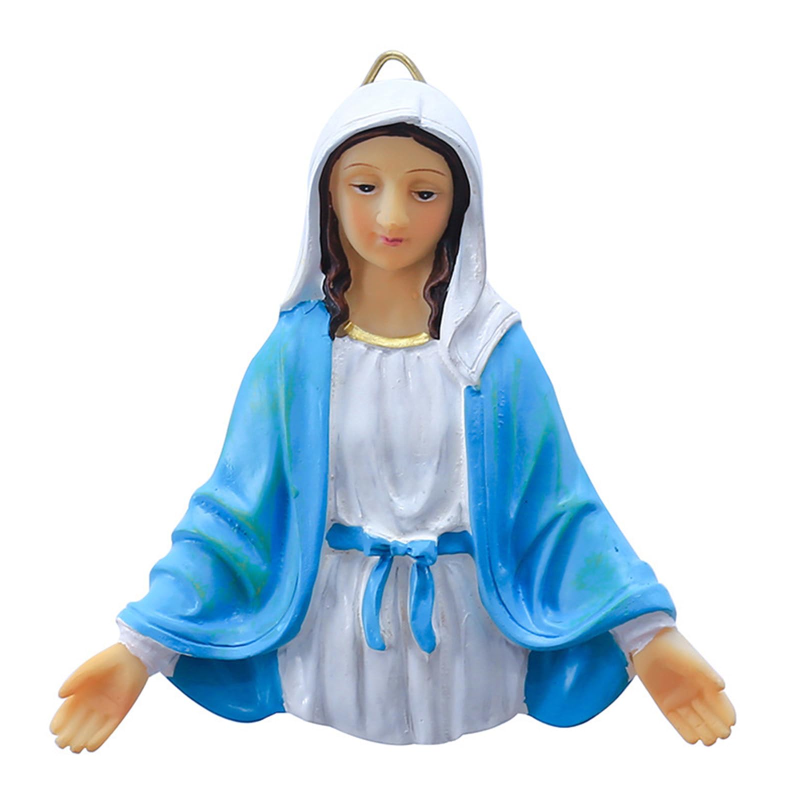 Resin Fridge Magnets Stickers 3D Half Body Religious Statue Refrigerator Magnets for Metal Whiteboard Store Display Half Body Sculpture Refrigerator Decor