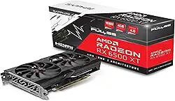 PLACA DE VÍDEO SAPPHIRE PULSE AMD RADEON RX 6500 XT GRAPHICS CARD GDDR6 1080 FHD 4GB PCIE HDMI