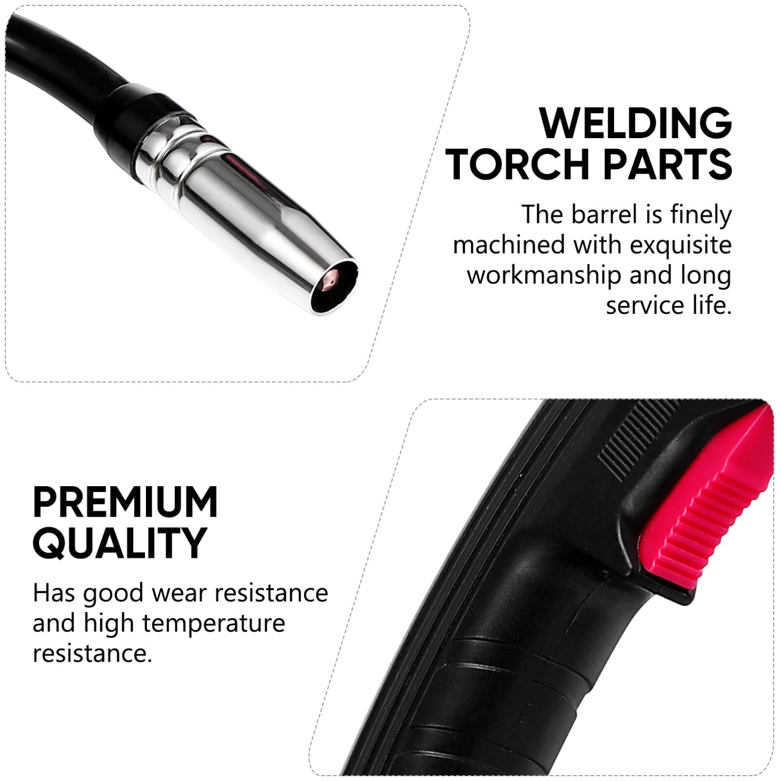 SOLUSTRE equipo de soldadura industrial aparelho de soldar bk soldador mig antorcha aguijón partes de la antorcha de soldadura xherramienta herramientas soldador de soplete gas Componente