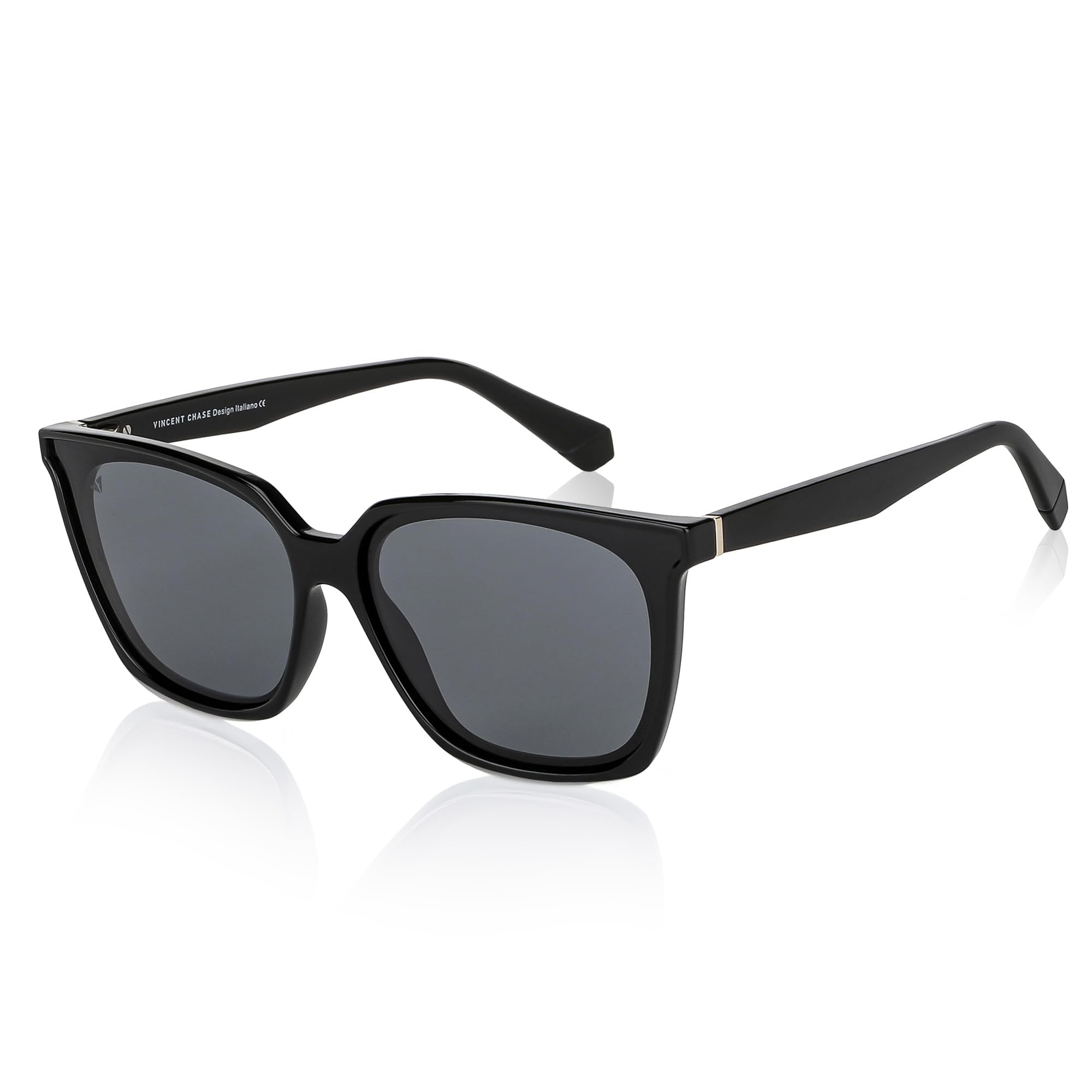 vincent chase eyewear Vincent Chase Unisex Adult | Full Rim Square Stylish Sunglasses | Polarized And 100% Uv Protected | Men & Women | Large | Vc S14075-picture-10
