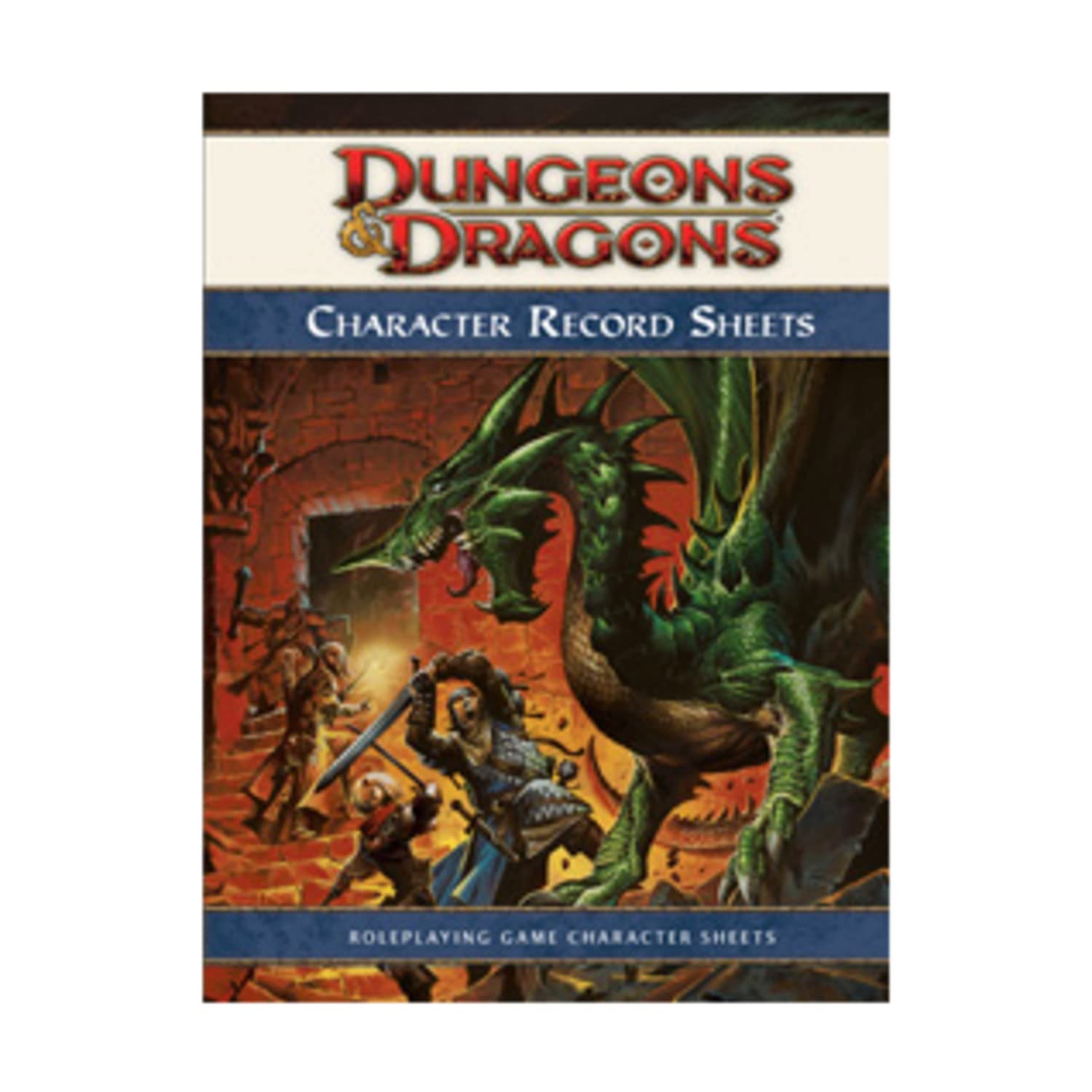 Dungeons & Dragons Character Record Sheets (D&D Accessory)