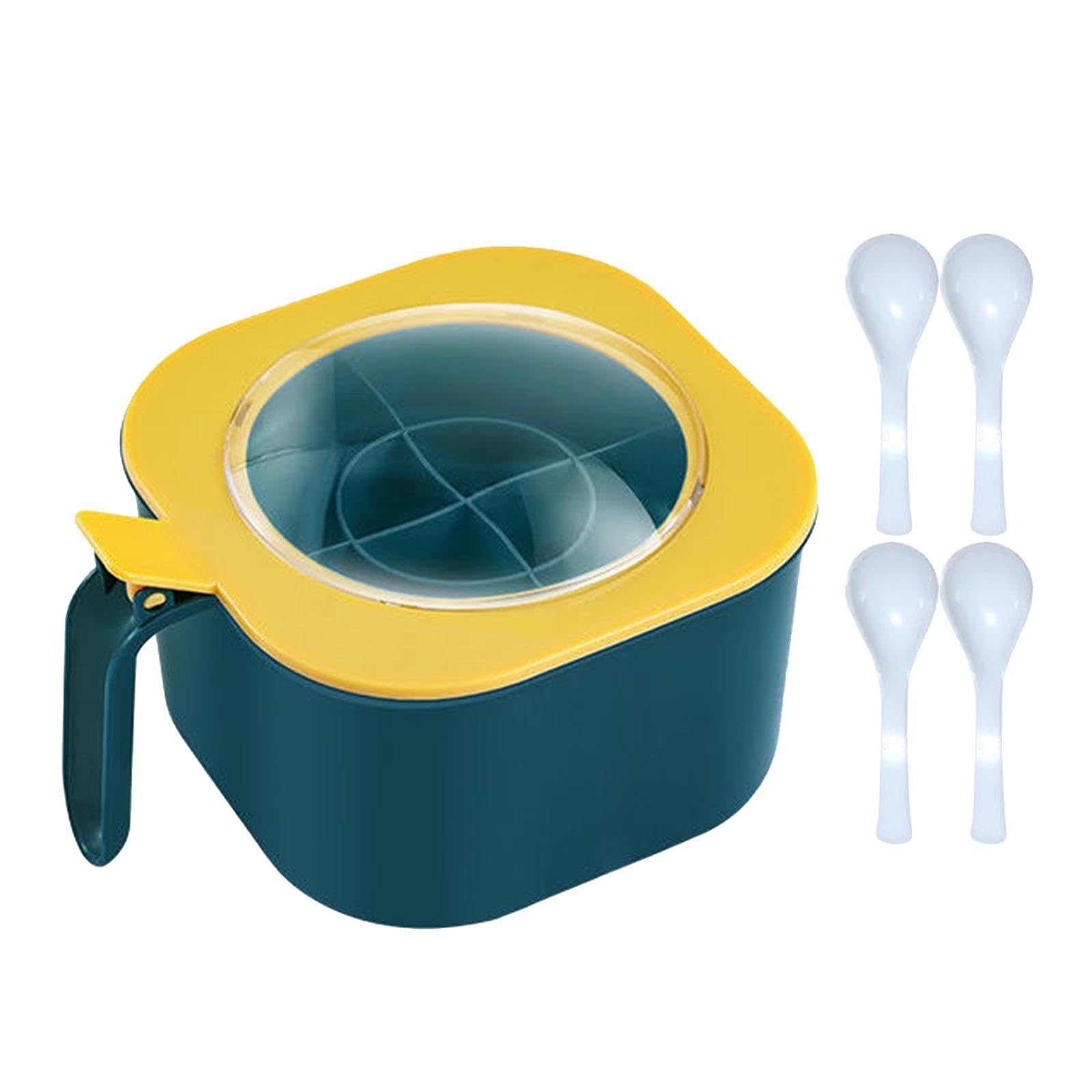 Merishopp Seasoning Storage Container Multifunctional Spice for Cooking Restaurant Yellow-image-33