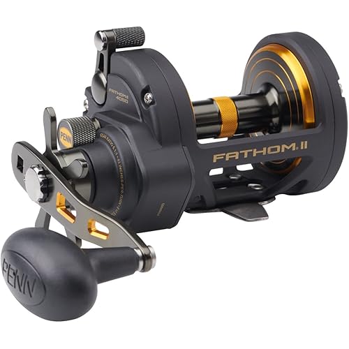 Penn FTHII40SD Fathom II Star Drag Reel, 7 Brg, 6.1:1, Rnd,420/30#