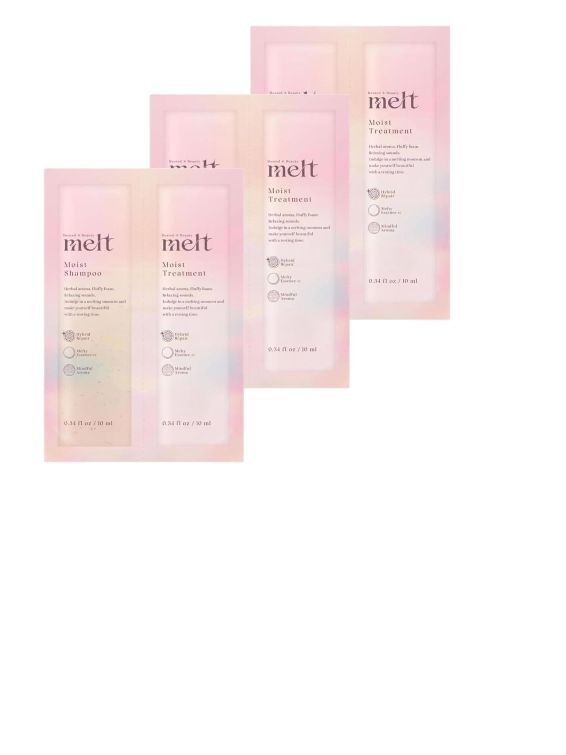 Amazon | 【お試しトライアルセット】m e l t モイスト シャンプー