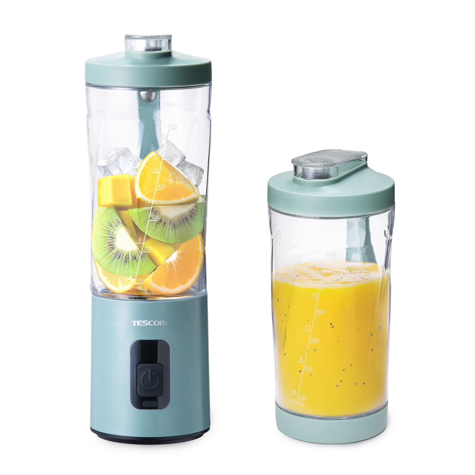 Amazon | テスコム ミキサー コンパクト 600ml 持ち運び可能 ボトル