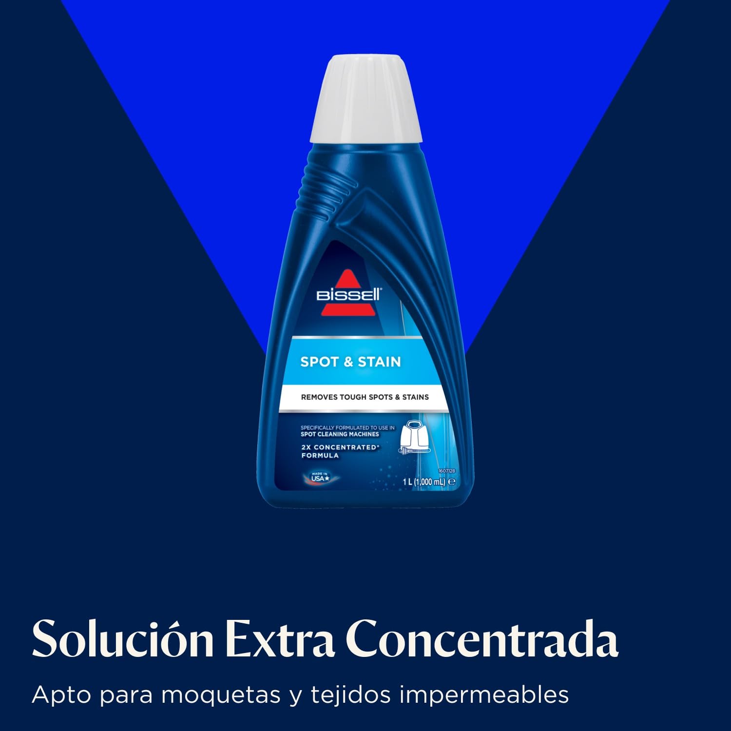 BISSELL SpotClean ProHeat, Aspiradora de Agua Tapiceria, Lava Aspiradora con Tecnología HeatWave, Limpiador de Liquidos para Alfombras, Tapiceria, Sofa, Autos y Más, Motor Potente de 330W, 36988