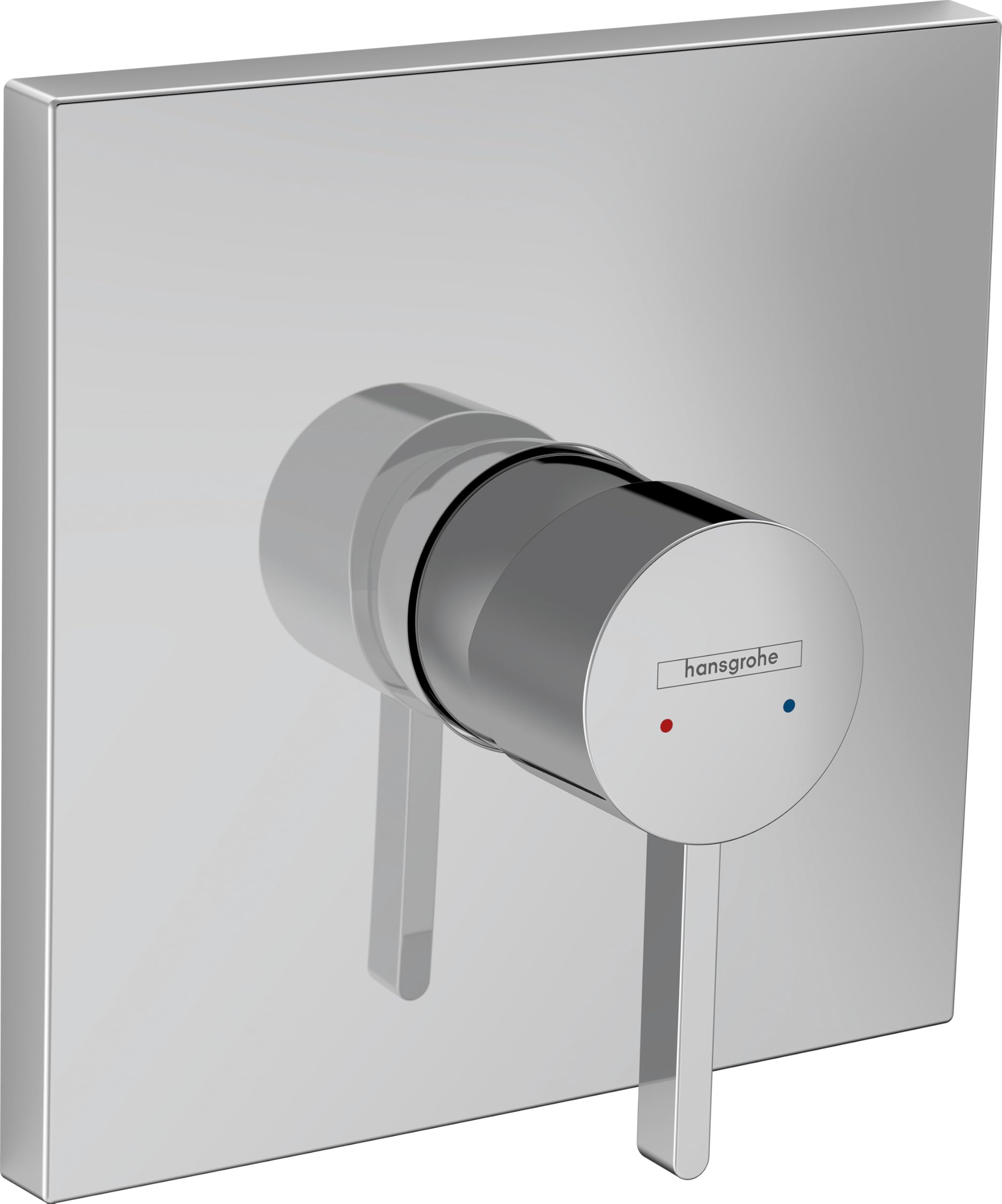 hansgrohe Wannenarmatur Finoris, Unterputz Brausebatterie, Duscharmatur für 1 Funktion, Chrom