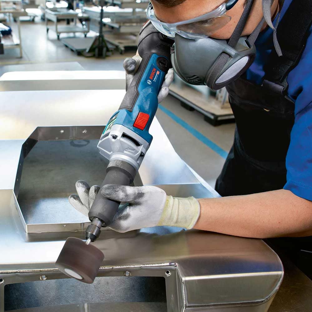 Bosch Professional 18V System amoladora recta a batería GGS 18V-10 SLC (incl. 2 llaves de 19 mm, pinza de fijación con tuerca de apriete de 6 mm, sin batería/cargador)