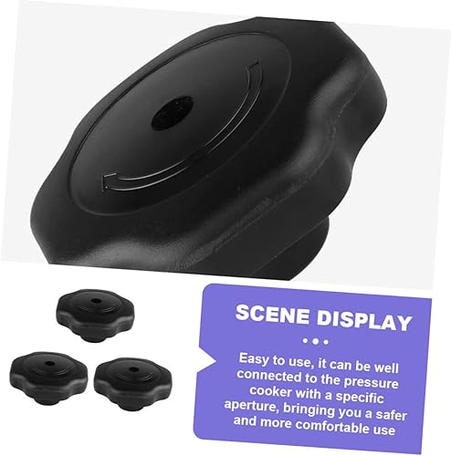 Miniatura 6 de VILLCASE 4 piezas Accesorios para olla a presión, mango de tapa de olla, olla de arroz, vaporera, perillas de olla a presión, tapa de repuesto para