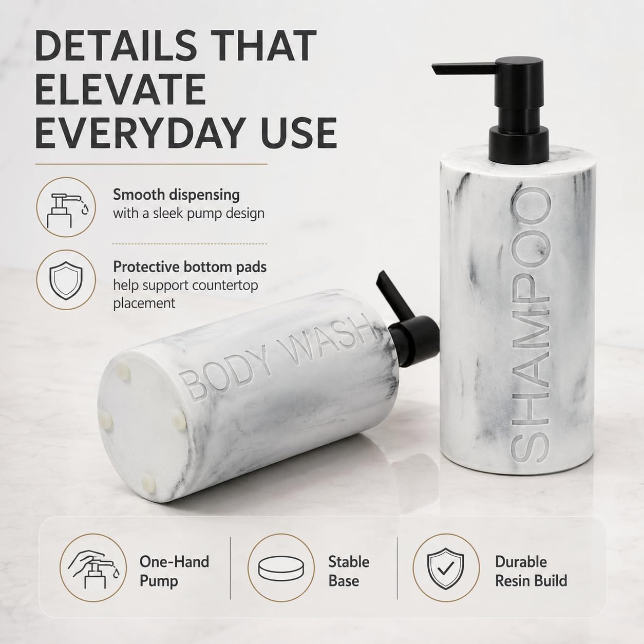 Dispenser per shampoo, balsamo o bagnoschiuma per il bagno