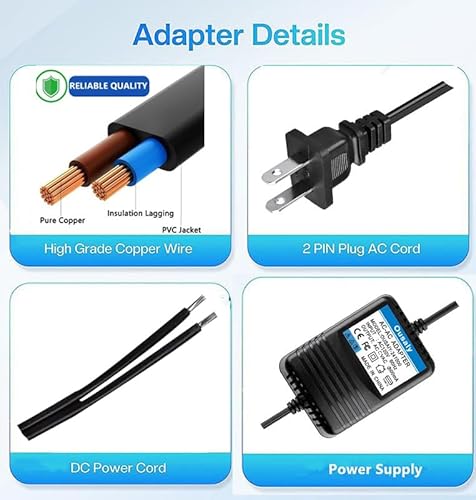 image for Ousaly 15V AC Power Adapter for Acorn 120 130 Stair Chair Lifts StairL