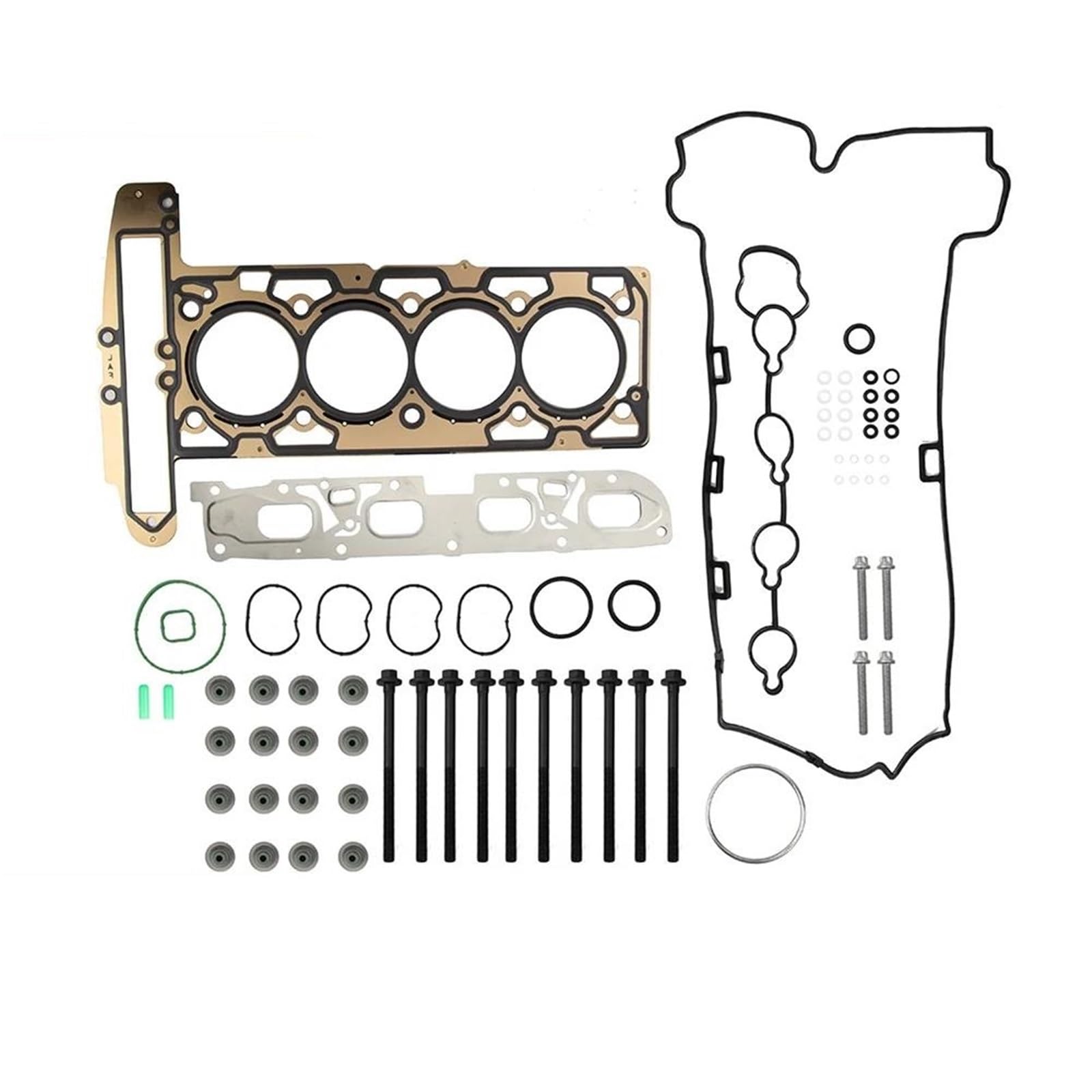 Culasse Jeu De Couvercles De Soupapes De Boulons De Joint De Tête Complète De Moteur Adapté Pour Gmc Pour Terrain 2,4 L L4 GAS 2010 – 2017 soupape moteur