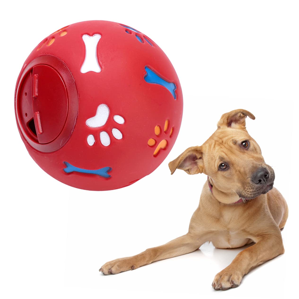 Hondenpuzzel-voederspel - langzame voederbal, puppy's
