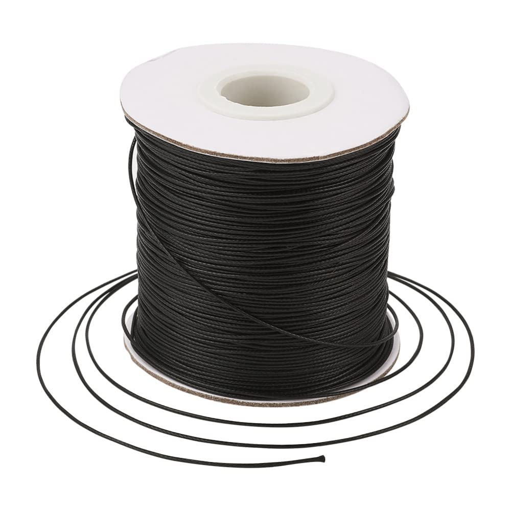 Bestewelry 185 Yards 0.5mm Waxed Polyester Cord Thread Waxed Beading Strings for Jewelry Bracelet Making…