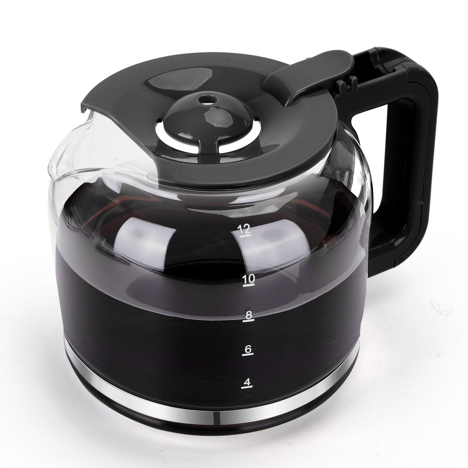 Taylor Swoden Caraffa in Vetro per Macchine da Caffè Americano Taylor Swoden 300105QUK – Capacità 12 tazze (1,5 L), 950 W, Nero