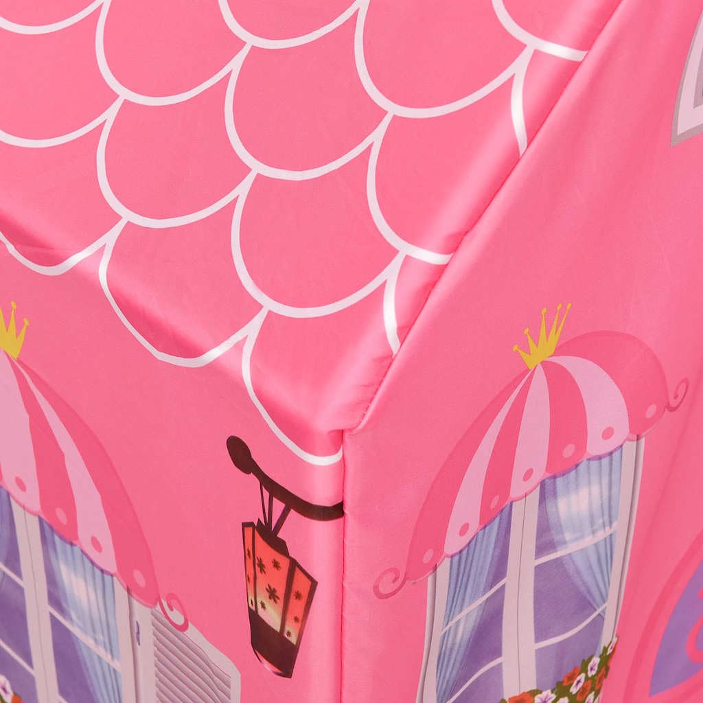Mangloder Kinder-Spielzelt mit 250 Bällen Rosa 69x94x104 cm, langlebiges Polyester, ideal für drinnen und draußen, großes Spielhaus für Kinderzimmer, Garten, Geburtstag, Camping und Rollenspiele