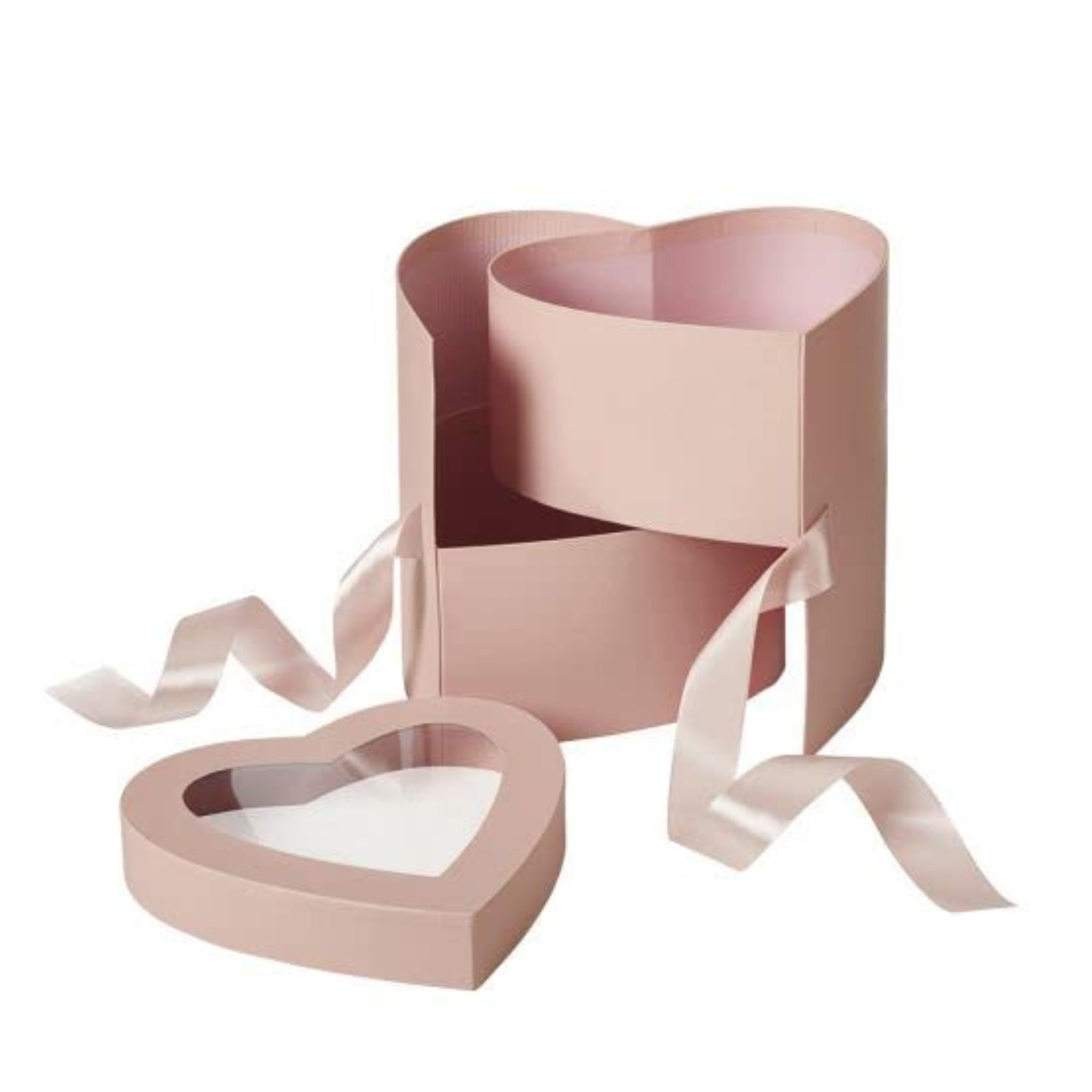 Oasis Paper Gift Box Heart Shape Two Tier Empty, Decorative, Reusable, Multipurpose Birthday, Anniversary, Wedding, Return Gifts Hamper Packaging (Set of 1) Pink (B0BDMGC4ZR) Amazon Price History, Amazon Price Tracker