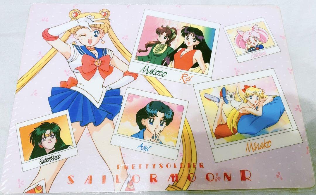 n6165△セーラームーン下敷き 5枚セット 美品◇当時物 MOVIC Amazon.co.jp: 美少女戦士セーラームーンR 内部太陽系5戦士 ちびうさ