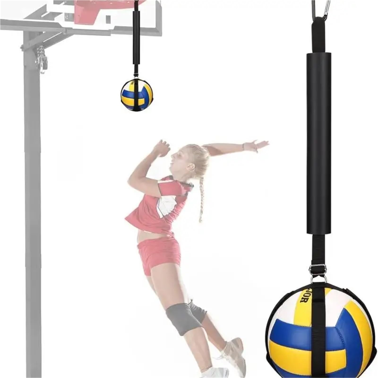 1/3/6 szt. praktyczny trenażer kolców do siatkówki trening sprzęt do skakania ramię swing mechanika