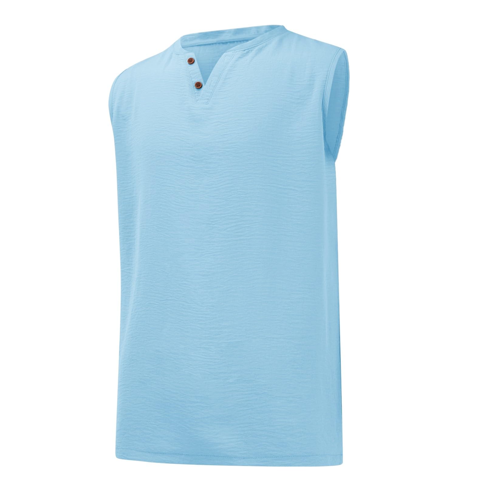 Camiseta Tirantes Hombre Gym Running Verano Basic Tank Top Camisetas sin Mangas Deporte Chalecos Deportivos Original Casual Transpirable Vest T-Shirt Cuello V para Musculación y Correr Entrenamiento
