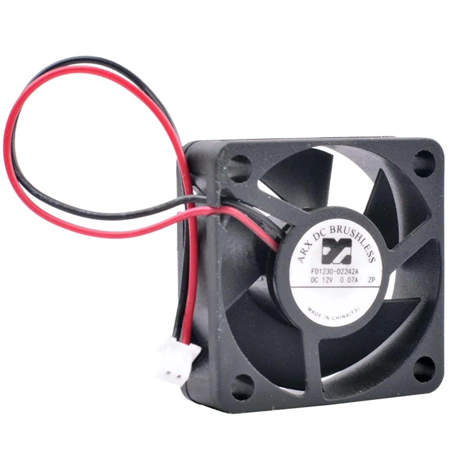 FCARUMIQP FD1230-D2242A 3cm 3010 30mm 30x30x10mm DC12V 0.07A Ball Bearing 2 Lines Cooling Fan Used to Monitor The Hard Disk