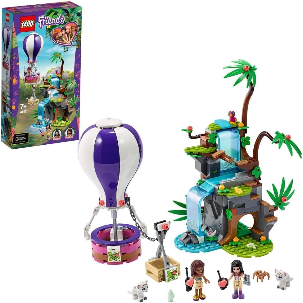 LEGO Friends Tiger Hot Air Balloon Jungle Rescue 41423
