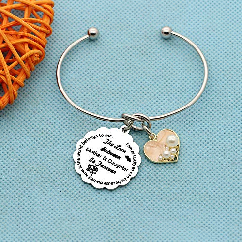 JIYAOANDX - Braccialetto con nodo per mamma e