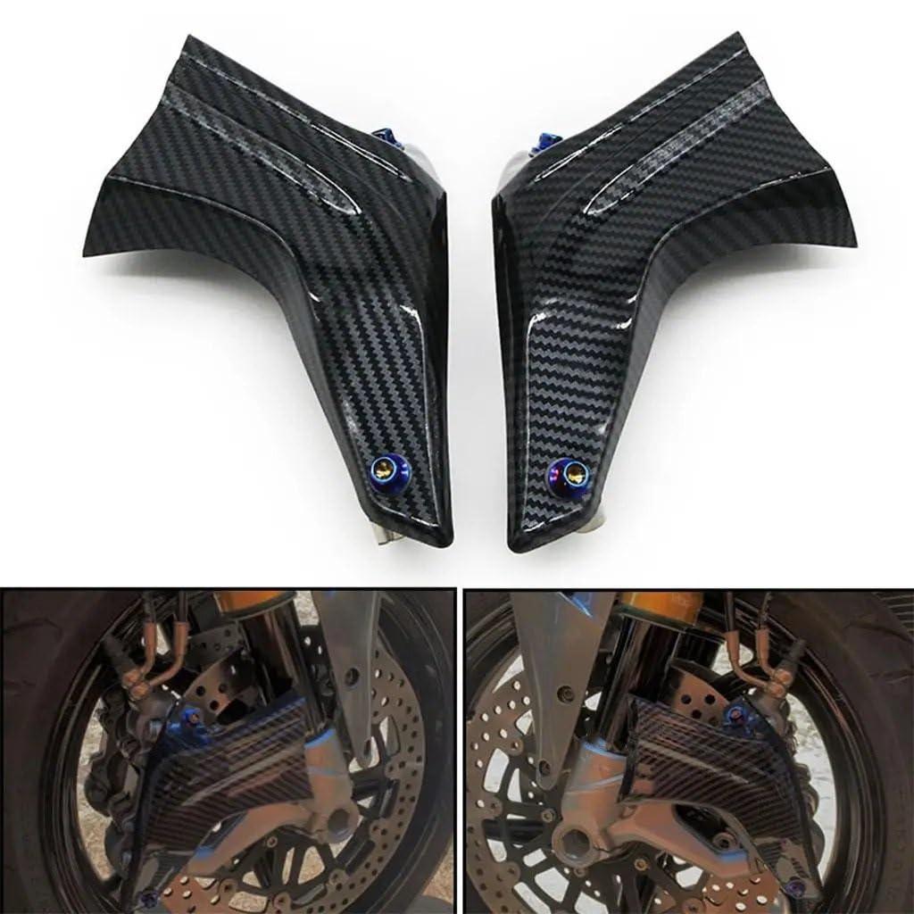 Brake Cooling Mounting Zestaw osłon wlotu powietrza hamulca motocyklowego Zacisk chłodnicy pasuje do Panigale V4S 2018-2020 V4R V4 Radiator Cover