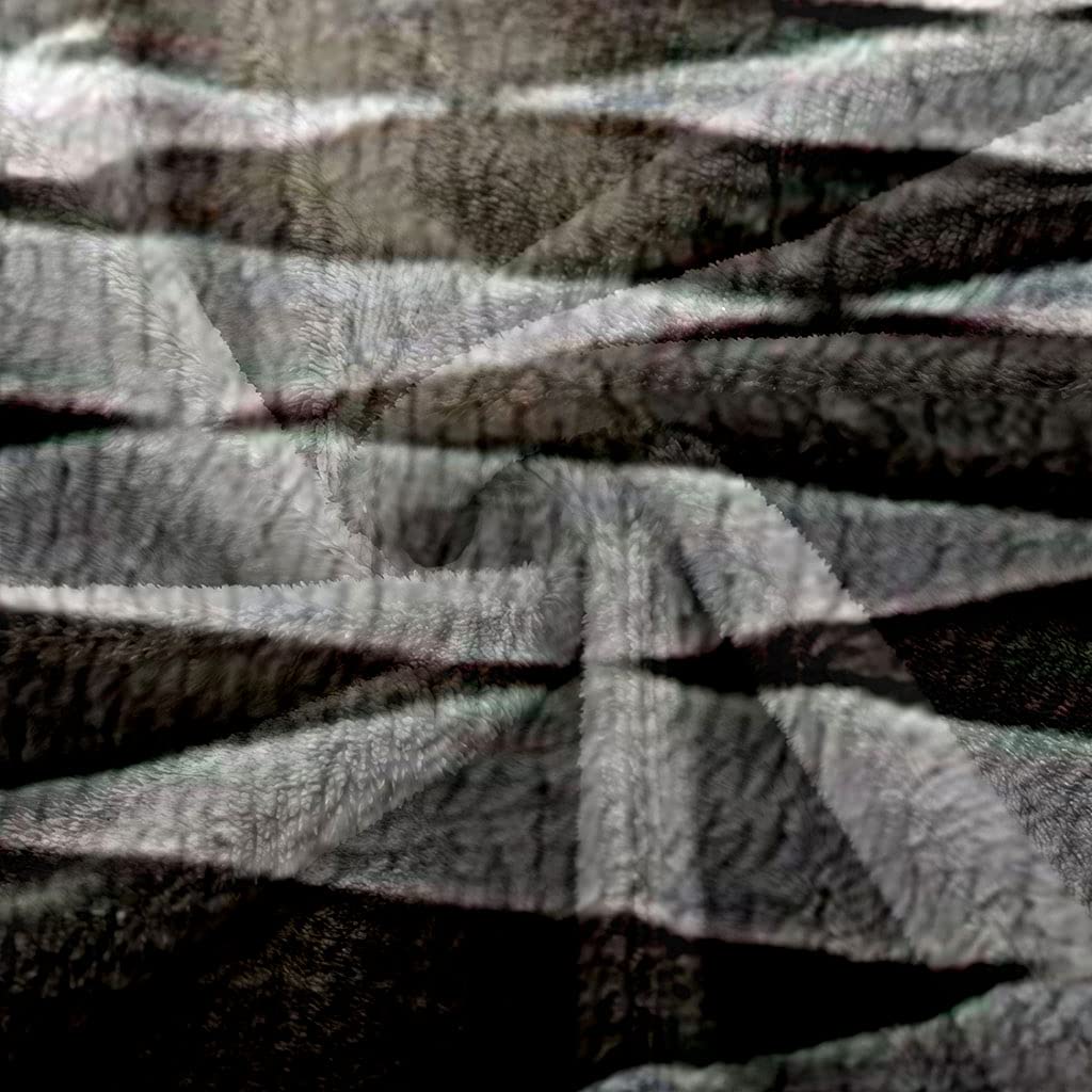 Coperta In Pile Di Pelliccia Sintetica Per Divano E Letto, Edificio A Corridoio In Stile Europeo Stampata Coperta Matrimoniale Invernale Di Flanella 180X200Cm Morbida, Calda E Accogliente, F
