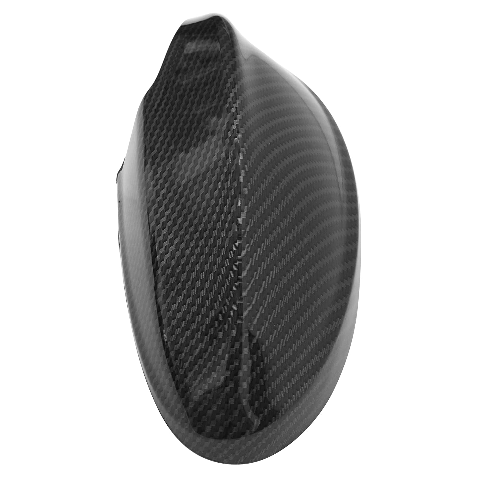 HouYeen Black Carbon Fiber Rearview Mirror Cover Cap for B-MW 3 